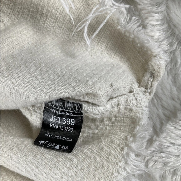 POL  Women's Size Small  Corduroy Jacket Button Front Frayed Cut Hem - Picture 4 of 11